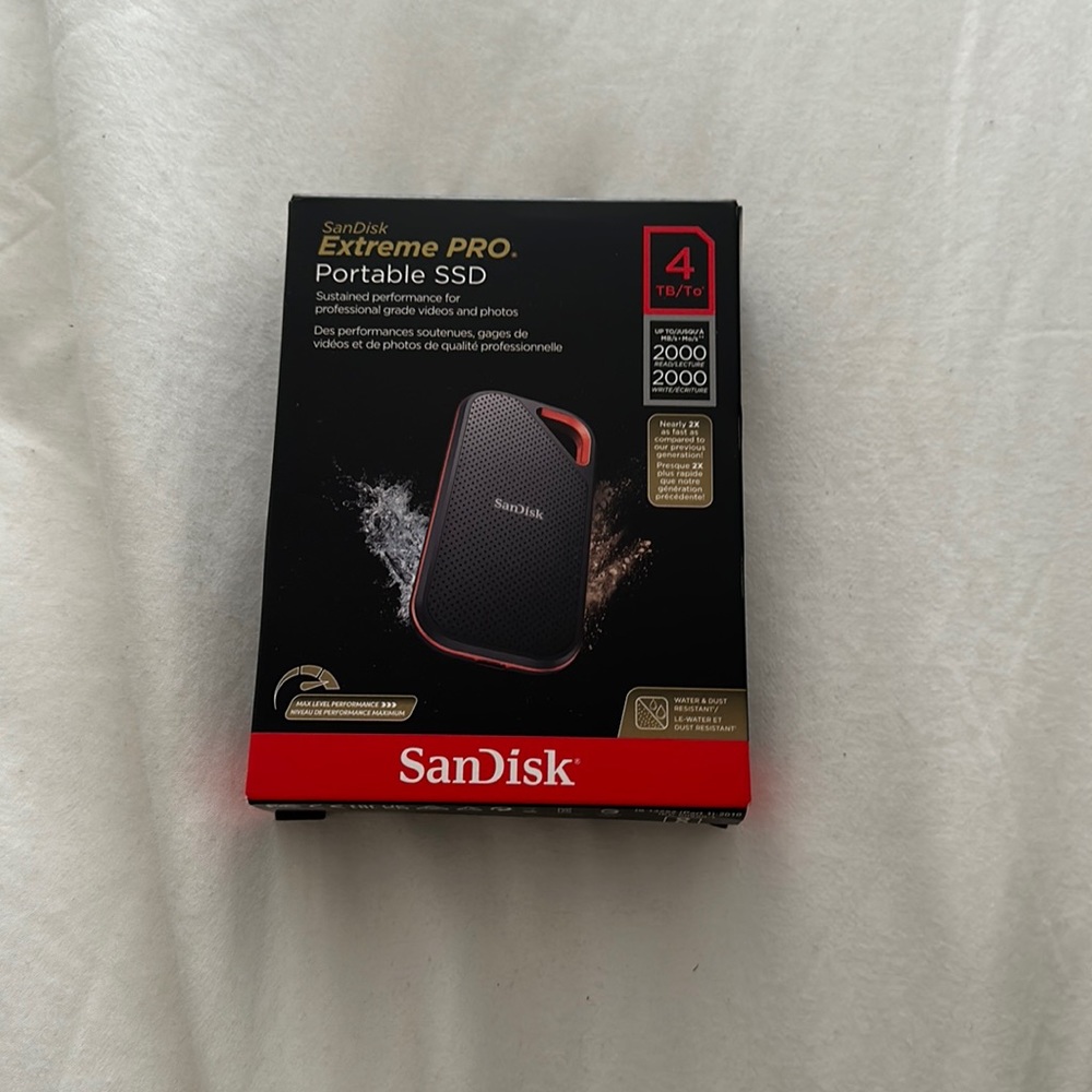 Sandisk extreme pro 4tb